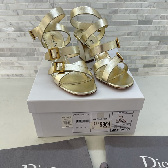 Dior double d best sale sandal